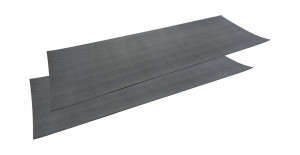 Покрытие палубное EVA, 2400х900х8мм, самоклеящееся, темно-серое, упаковка 2 листа