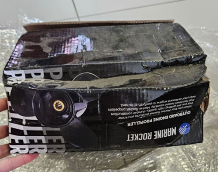 Гребной винт 3x9.25x10, Marine Rocket, уценен, арт. 5111-093-100_utsenka,          MARINE ROCKET 