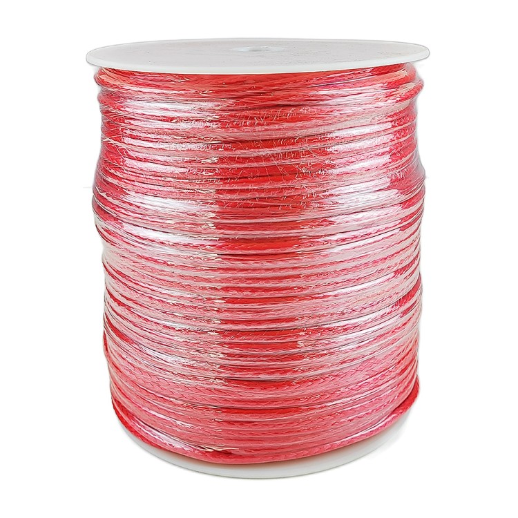 Трос UHMWPE, 6 мм, красный, арт. 10269102,          Китай 