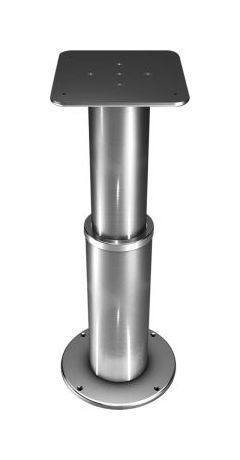 Стойка столешницы электрическая 1 ступень 450-700 мм, основание 300 мм, арт. 18298_12,          Barka 