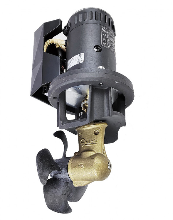 Комплект подруливающего устройства, 3 кВт, 55 кгс, 12 В, 185 мм, арт. 10269683,          Quick 