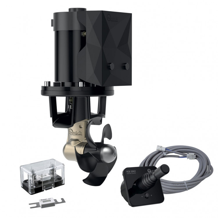 Комплект подруливающего устройства, 3 кВт, 55 кгс, 12 В, 185 мм, арт. 10269683,          Quick 