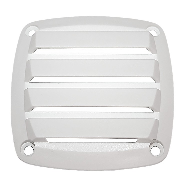 Вентиляционная решетка, белый пластик, 86mm(L) x 86mm(W) x 15mm(H), арт. 10247844,          TMC 