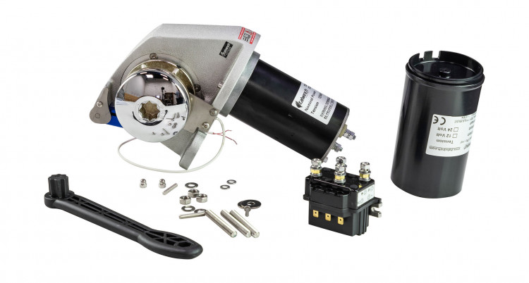 Лебедка якорная Italwinch OBI 500Вт, 12 В, цепь 6мм, арт. OB_0512_06L,          Italwinch 