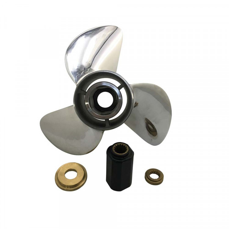 Винт гребной  Skipper для Mercury 250-300HP нержавеющий, диаметр - 16", шаг 23", арт. SK48-8M0040404-R-SS-ts,          Skipper 