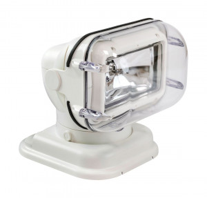 Прожектор стационарный галогеновый с пультом управления, белый