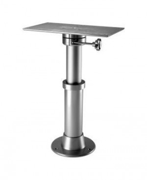 Стойка столешницы электрическая 1 ступень 465-715 мм, основание 250 мм