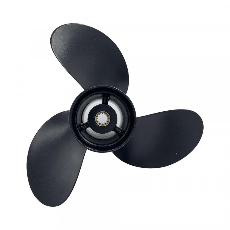 Винт гребной   для Tohatsu 9.8-18HP, диаметр 9 1/2" алюминиевый, лопастей - 3, шаг 8", арт. SK3BAB64516-1-ts,          Skipper 