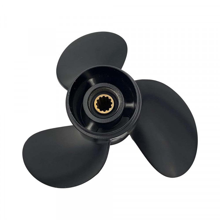 Винт гребной   для Tohatsu 9.8-18HP, диаметр 9 1/2" алюминиевый, лопастей - 3, шаг 8", арт. SK3BAB64516-1-ts,          Skipper 