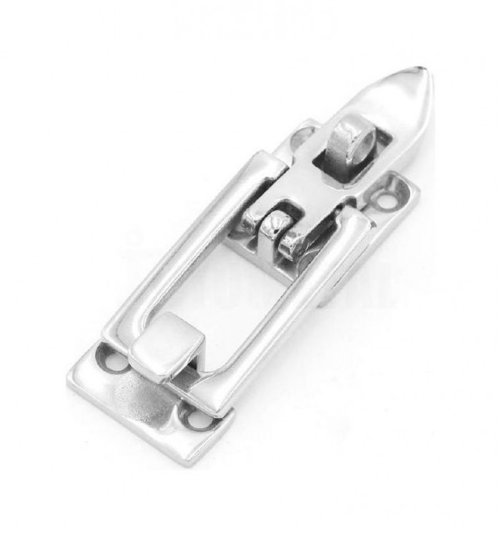 Защелка иллюминатора 83,5x29 нержавеющая,, арт. S.M1208-83.5_MR,          MARINE ROCKET 