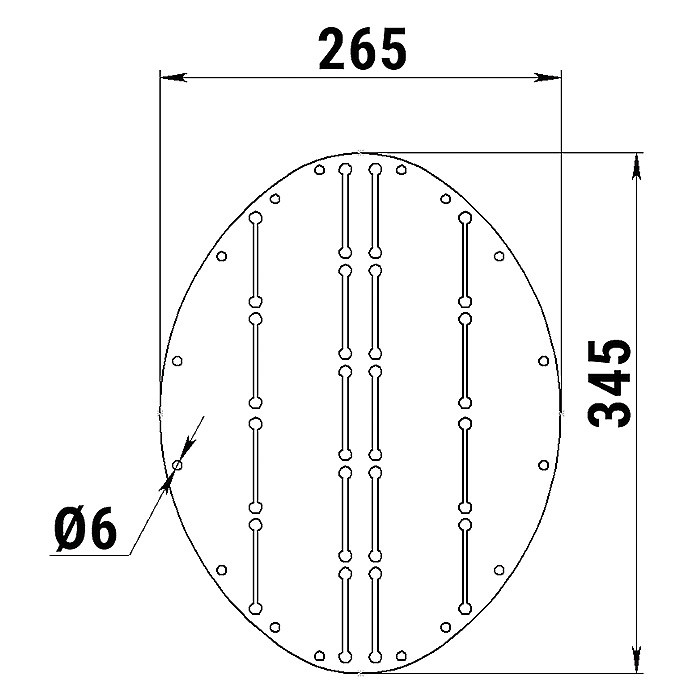 Накладка форштевня 345х265, арт. 040530T,          Техномарин 