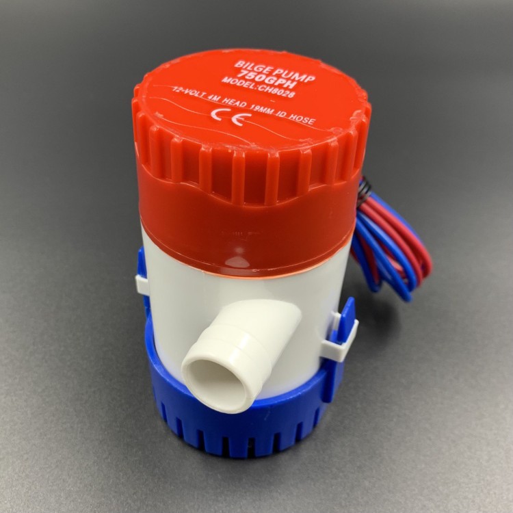 Помпа осушительная 750GPH (12V) (2838,75 л/ч)  (PREMARINE), арт. 750GPH,          PREMARINE 