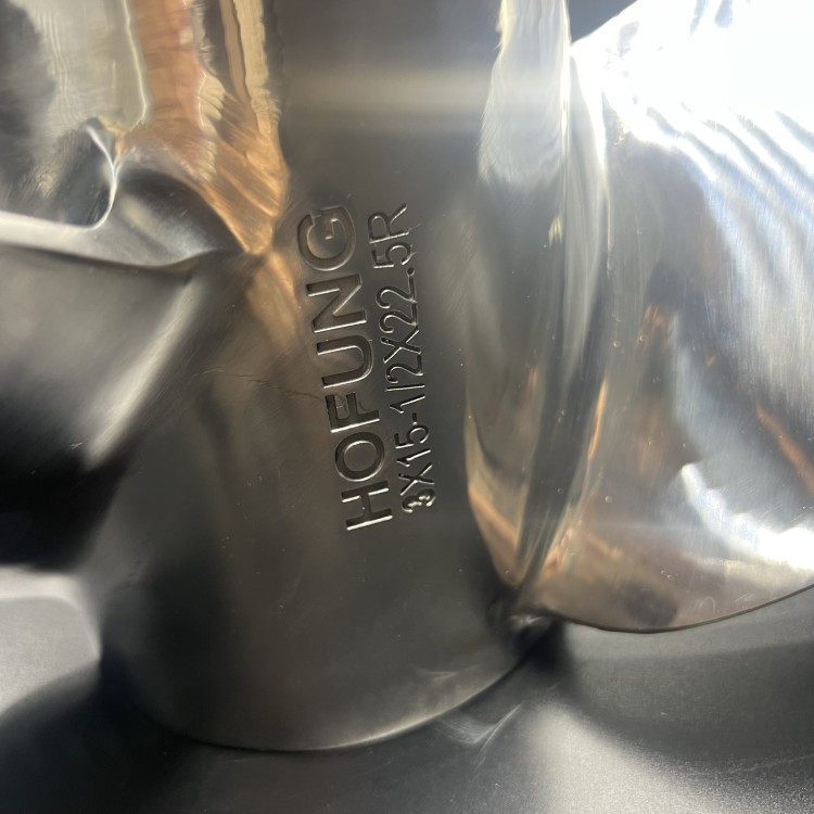 Гребной винт Suzuki DF300B, DF325-350A (3x15-1/2x22-1/2) (58500-98L10-00) (Задний) (Сталь), арт. 58600-98L11-00-K,          YHS 