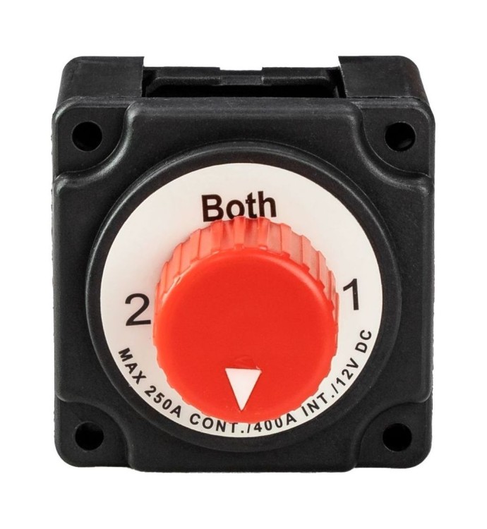 Выключатель массы "OFF-1-BOTH-2" (2 АКБ) 250А, арт. 10192,          AAA 