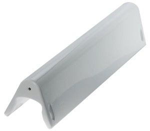 Кранец для форштевня, 60х14 см, белый