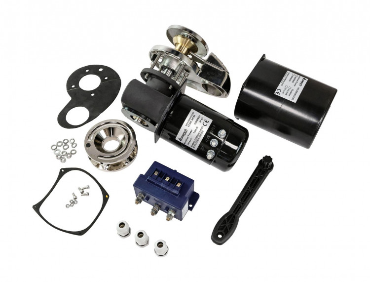 Лебедка якорная Italwinch CLP, 1000Вт, 12 В, цепь 6мм, арт. CP_1012_06L,          Italwinch 