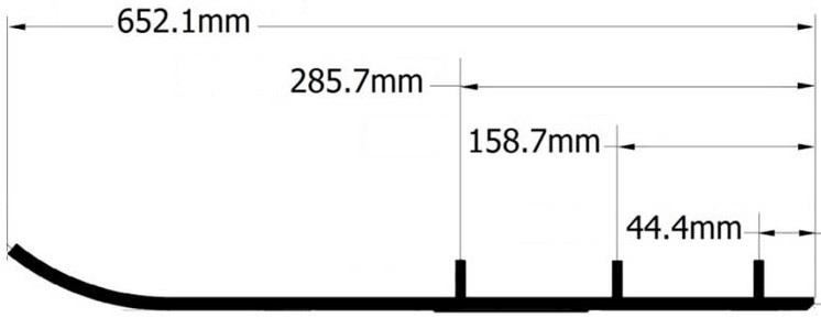 Конек лыжи Arctic Cat (комплект 2шт) A-04-0-4-115, арт. A-04-0-4-115,          SPI 