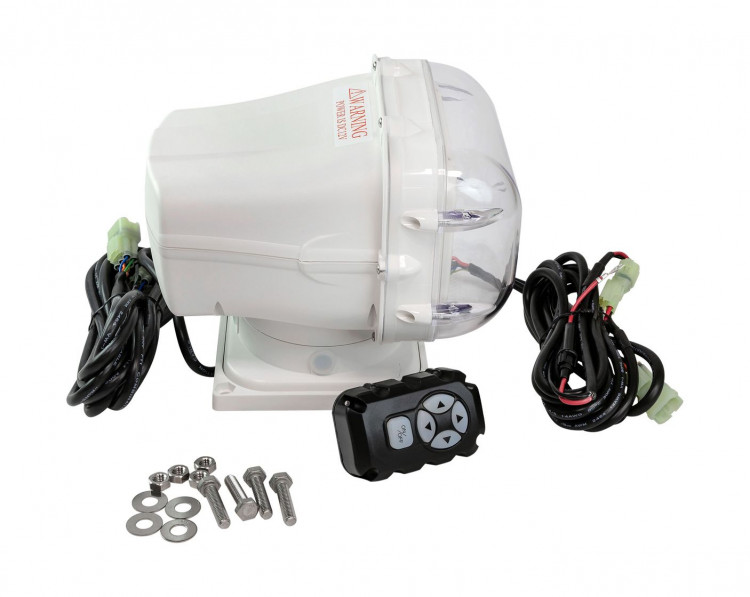 Прожектор стационарный ксеноновый с пультом управления, белый, арт. SL034CWP12VSS,          Allremote 