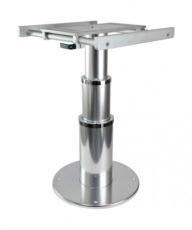 Стойка столешницы электрическая 2 ступени 350 - 700 мм, основание 400 мм, арт. 188HT_12,          Barka 