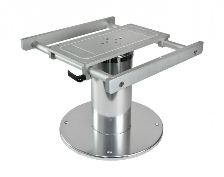 Стойка столешницы электрическая 2 ступени 350 - 700 мм, основание 400 мм, арт. 188HT_12,          Barka 