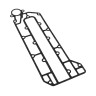 Прокладка выхлопного коллектора Yamaha 60-70 №1, Recmar, арт. 6H341112A0_RM,          Recmar 
