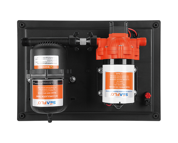 Комплект автоматического насоса с расширительным бочком 0,75л, 24 В, SeaFlo, арт. SFWSK2030045002,          SeaFlo 