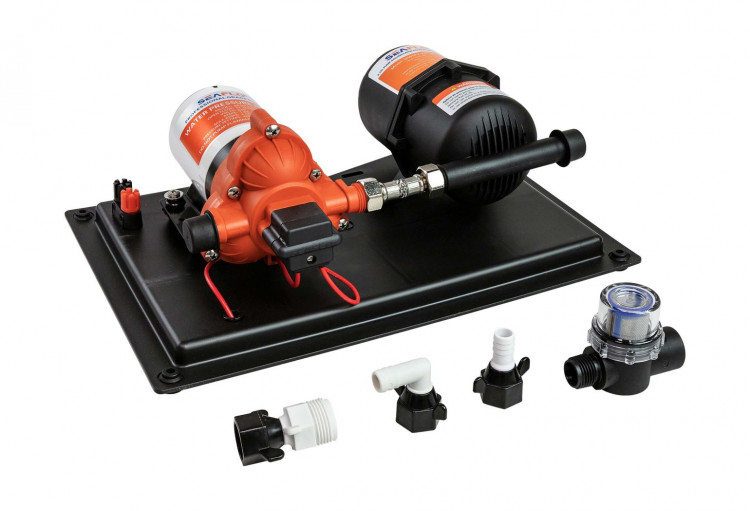 Комплект автоматического насоса с расширительным бочком 0,75л, 24 В, SeaFlo, арт. SFWSK2030045002,          SeaFlo 