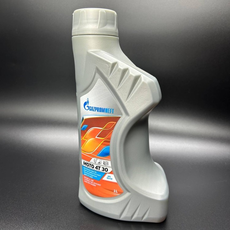 Масло моторное Gazpromneft MOTO 4T 30 (4х тактное) (1л), арт. ,          МАСЛО/СВЕЧИ 