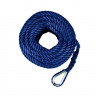 Трос (конец) якорный трёхпрядный, 8мм*20м, нейлон , синий, SK-TAN3ST820BL-ts, арт. SK-TAN3ST820BL-ts, Skipper Трос (конец) якорный трёхпрядный, 8мм*20м, нейлон , синий, SK-TAN3ST820BL-ts, арт. SK-TAN3ST820BL-ts, Skipper