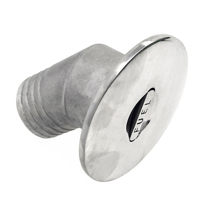 Горловина заливная угловая Fuel 38мм, сталь, арт. 850,          Sumar 