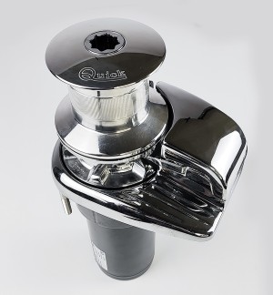 Якорная лебедка «Crystal», 800W, 24V, с барабаном