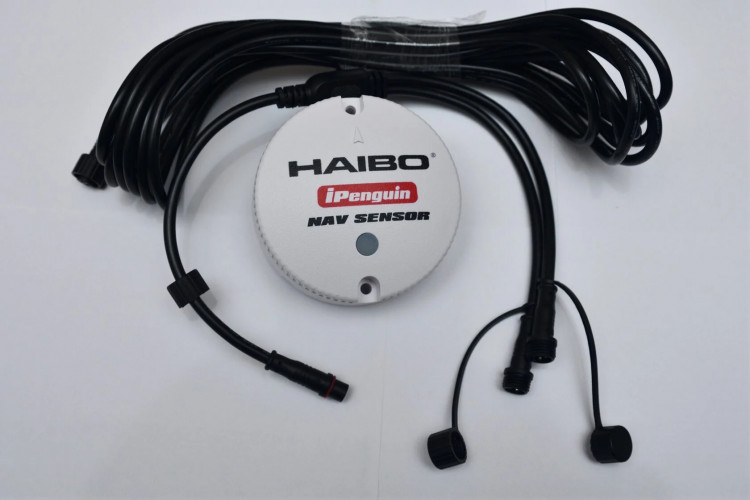 Мотор электрический Haibo IPENGUIN GPS P65/53" 12V SV (площадка+компас), арт. НФ-00001023-163350,          HAIBO 