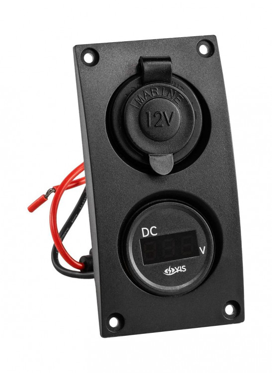 Панель с вольтметром и прикуривателем, арт. SP3320PG,          Yih Sean  Панель с вольтметром и прикуривателем, арт. SP3320PG,          Yih Sean