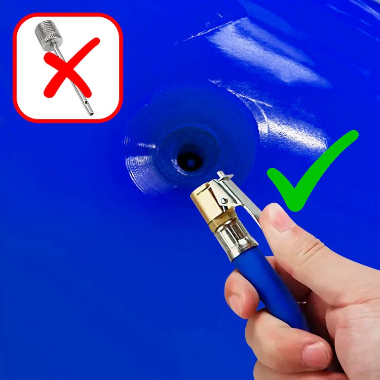 Кранец носовой U-образный, 35х33 см, синий, арт. 10258894,          Majoni 