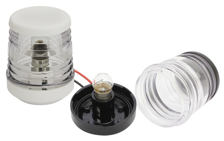 Клотиковый огонь в белом корпусе, арт. 10014965,          Osculati 