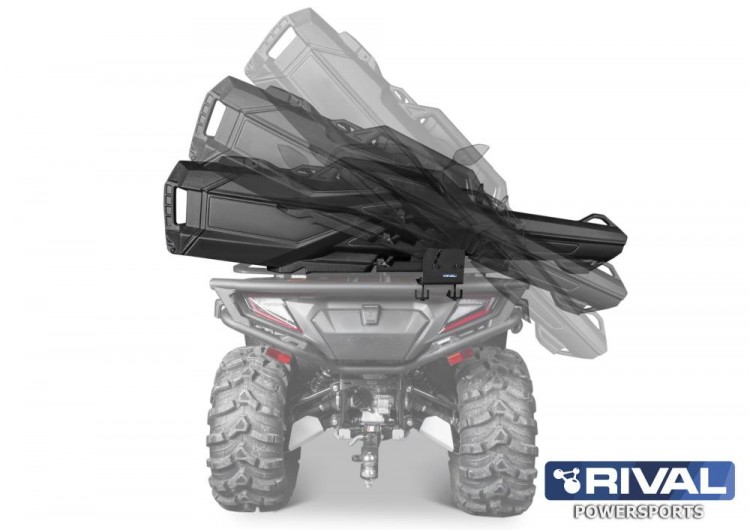 Крепление кофра ружья KOLPIN STRONGHOLD+FITTING KIT, арт. 444.0095.1-riv,          Rival 