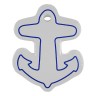 Брелок плавающий "Якорь", белый., арт. 10017304,          Osculati 