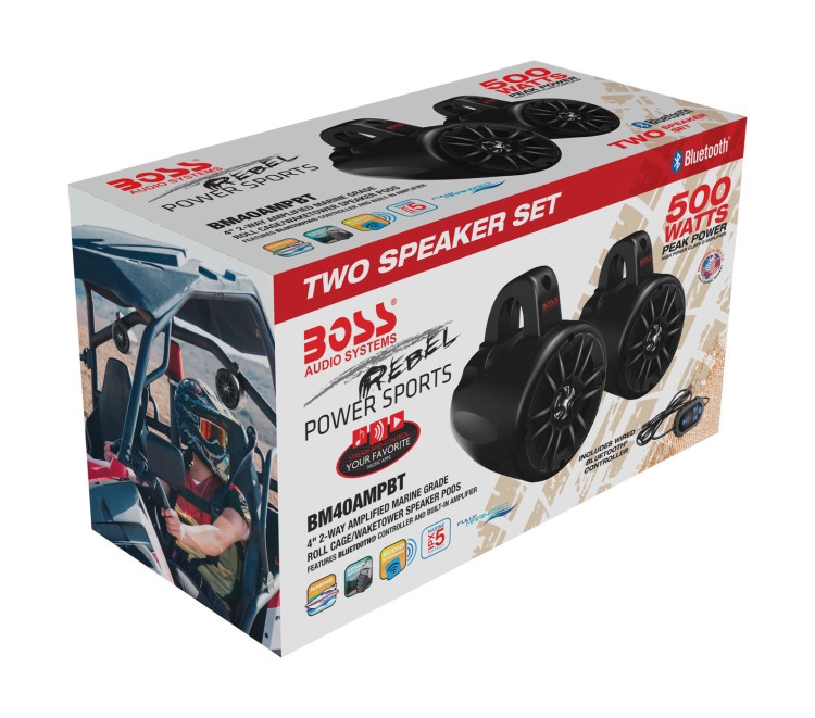 Морская акустика на таргу BOSS BM40AMPBT, арт. BM40AMPBT,          Boss Audio 
