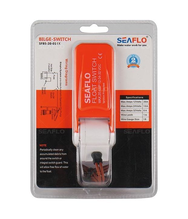 Автопереключатель поплавковый SeaFlo (упаковка из 12 шт.), арт. SFBS2001_pkg_12,          SeaFlo 