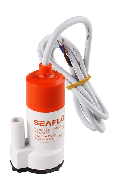 Помпа водоподающая для умывальника, 12 В, 12LPM (12 л/мин), SeaFlo, арт. SFSP1L01201,          SeaFlo 