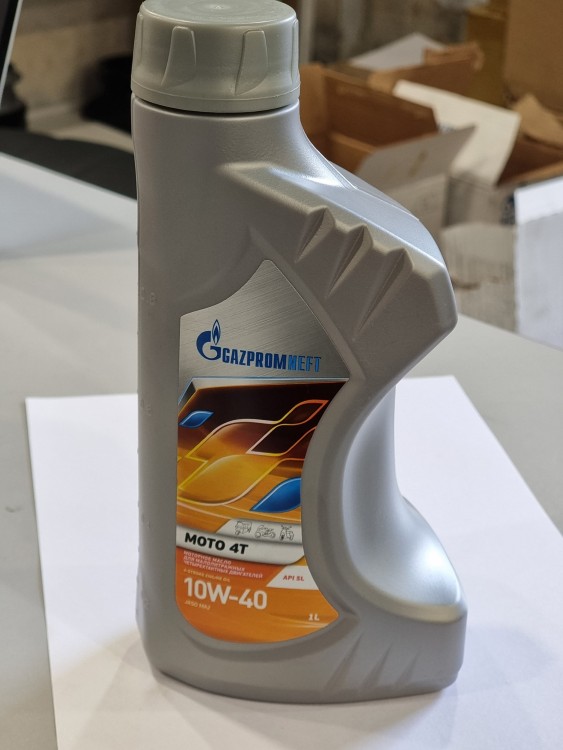 Масло моторное Gazpromneft MOTO 4T 10W40 (4х тактное) (1л), арт. ,          МАСЛО/СВЕЧИ 