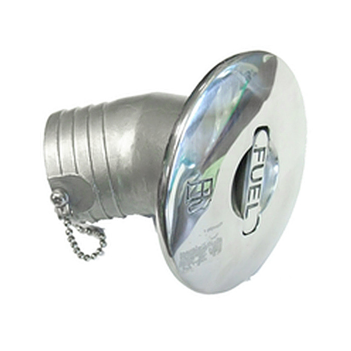 Горловина заливная угловая Fuel 50мм, сталь, арт. 851,          Sumar 