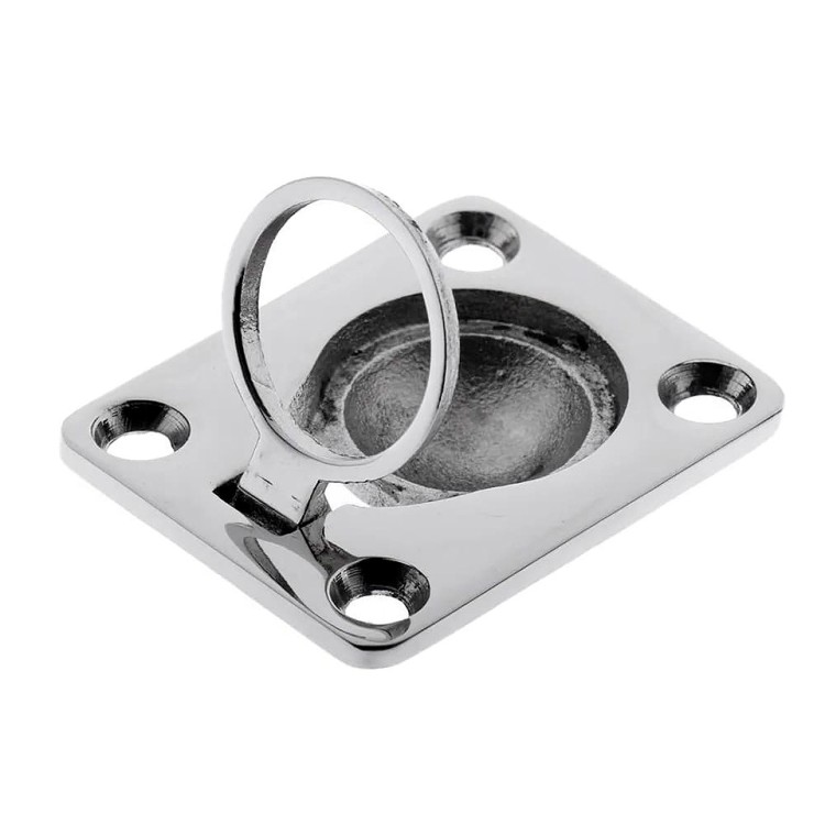 Ручка врезная утапливаемая 38х34 мм, арт. 10245138,          Мореман 