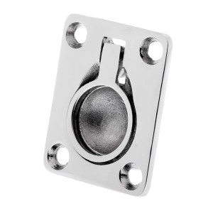 Ручка врезная утапливаемая 38х34 мм