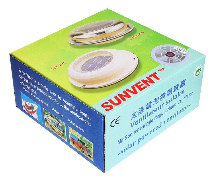 Вентилятор на солнечный батареях, пластиковый корпус, арт. 10247847,          TMC 