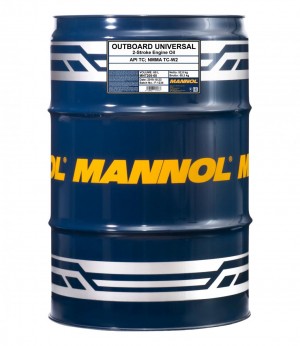 Масло минеральное  2-такт MANNOL Outboard Universal ( 60л), 7208-60      
