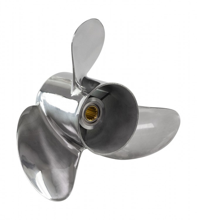 Винт гребной Suzuki DF325A/350A;3x15-1/2x21RR задний, стальной, арт. 5860098L01000,          SUZUKI 