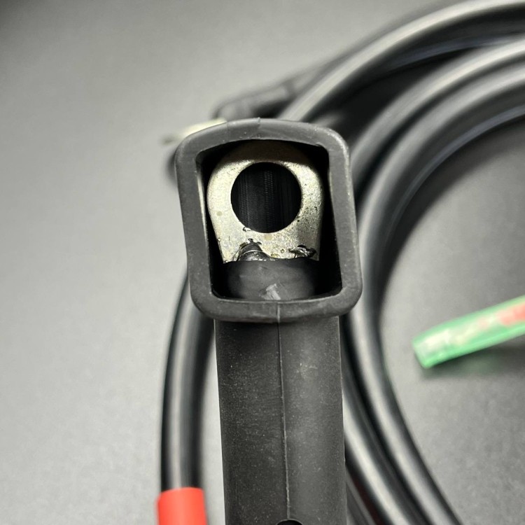 Силовой кабель на электростартер Yamaha 40-50 (PWB), арт. 63D-82105-J1-K,          POWEROB 