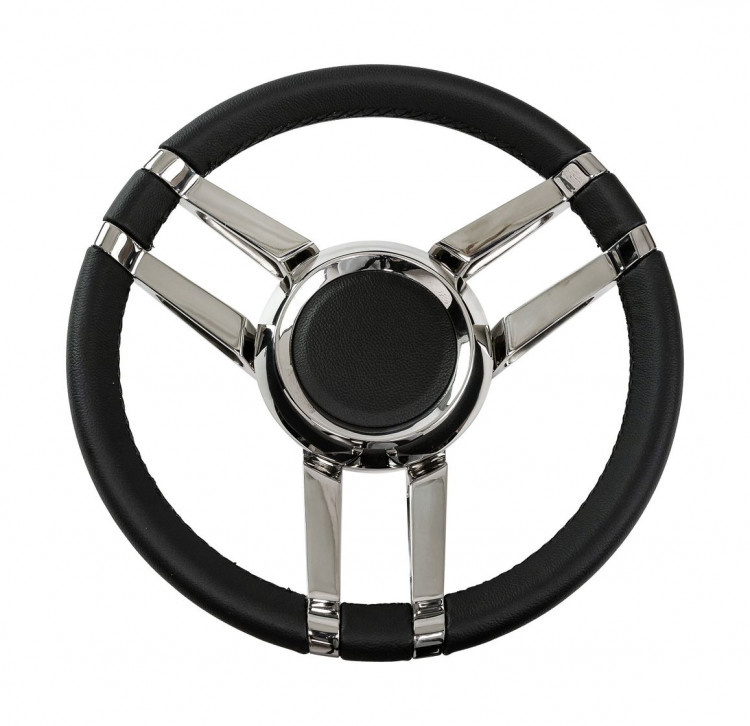 Рулевое колесо Isotta POLARIS 350 мм, арт. 1117-5-NM-ST,          Isotta  Рулевое колесо Isotta POLARIS 350 мм, арт. 1117-5-NM-ST,          Isotta