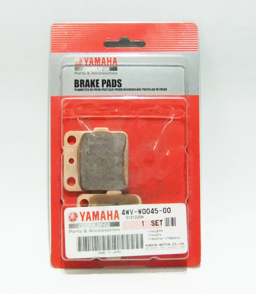 Тормозные колодки передние для Yamaha Grizzly 660,  4WV-W0045-00, оригинал    